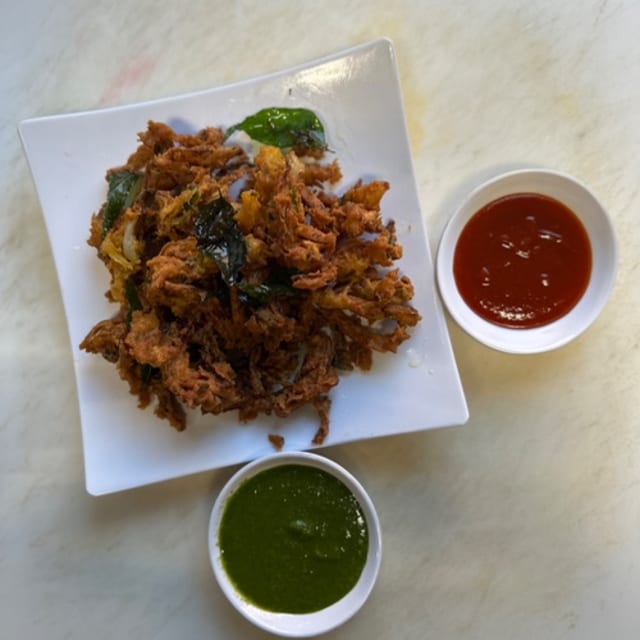 Onion Pakora.