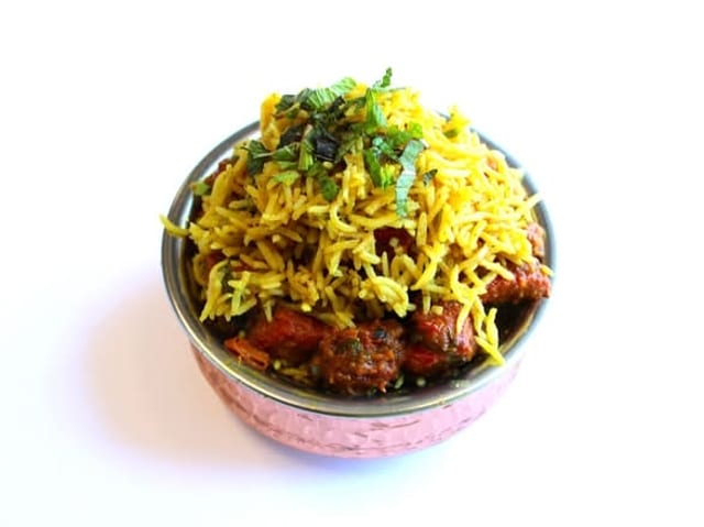 Chicken Tikka Biryani.